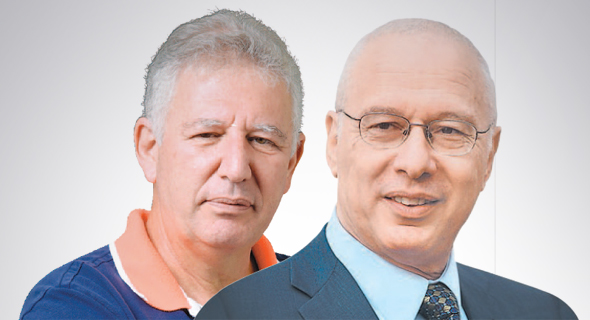 מימין: חיים כצמן וגילעד אלטשולר. הביקורת הופנמה מימין: חיים כצמן וגילעד אלטשולר. הביקורת הופנמה