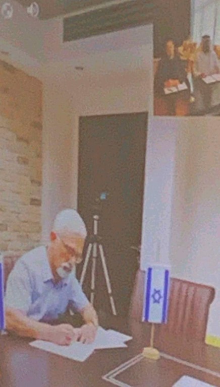 החתימה על הסכם שיתוף הפעולה החתימה על הסכם שיתוף הפעולה