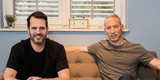 Lemonade co-founders Shai Wininger (left) and Daniel Schreiber. Photo: Ben Kelmer
