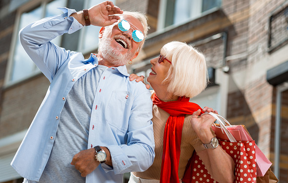 Older hipsters sightsee the city. Photo: Shutterstock