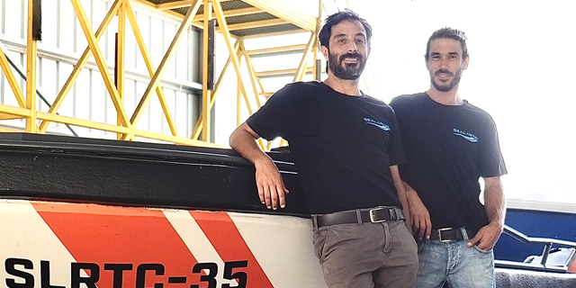 Sealartec co-founders Amitai Peleg (left) and Alon Cohen. Photo: Sealartec