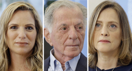 מימין פנינה שרביט ברוך איתמר רבינוביץ  דנה וולף מחיר הסיפוח, צילום: עמית שעל