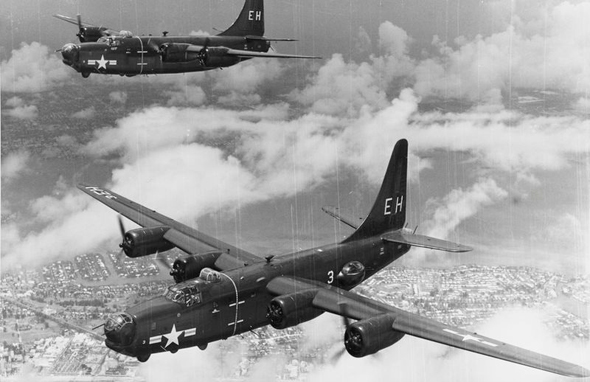 מטוסי PB4Y2 פרייווטיר. מדובר בגרסה משופרת של ה-B24 ליברייטור מטוסי PB4Y2 פרייווטיר. מדובר בגרסה משופרת של ה-B24 ליברייטור