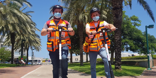 Bird offers free scooter sharing to help Tel Aviv medics reach the scene in seconds