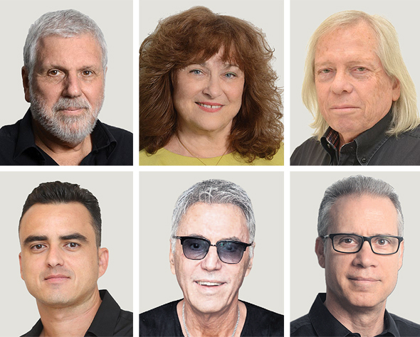 מימין לשמאל, למעלה: האדריכלים משה צור, אורנה צור, עדן בר, גיל שנהב, אילן פיבקו וערן שקד מימין לשמאל, למעלה: האדריכלים משה צור, אורנה צור, עדן בר, גיל שנהב, אילן פיבקו וערן שקד