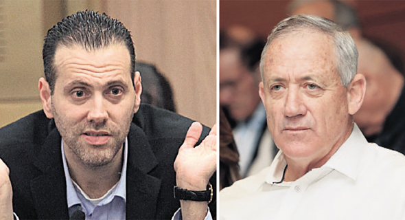 מימין: בני גנץ ומיקי זוהר. חשש מבחירות ומריבות מימין: בני גנץ ומיקי זוהר. חשש מבחירות ומריבות