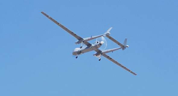 AIA and Airbus's Heron TP UAV. Photo: Ministry of Defense