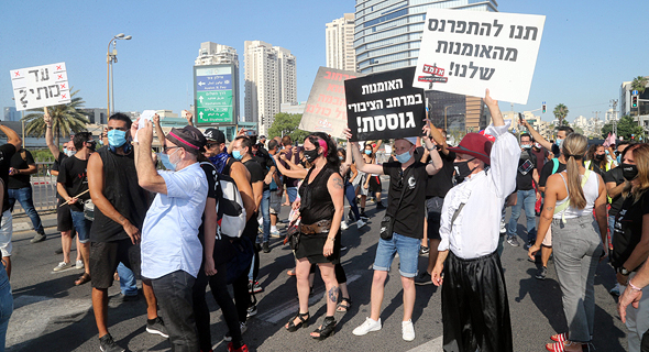 מחאת האמנים בתל אביב מחאת האמנים בתל אביב