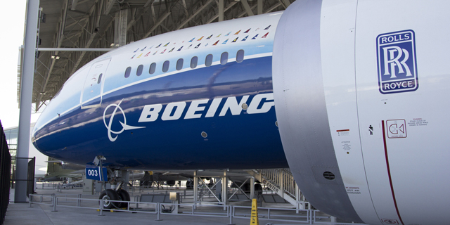 בואינג דרימליינר 787, מפעל סיאטל, צילום: שאטרסטוק