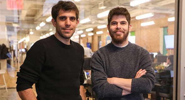 Yotpo co-founders Omri Cohen (left) and Tomer Tagrin. Photo: Mor Shani
