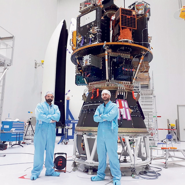 A rocket equipped with SpacePharma's devices. Photo: Arianespace A rocket equipped with SpacePharma's devices. Photo: Arianespace