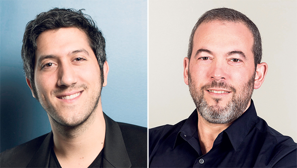 Taboola CEO Adam Singolda (left) and Outbrain CEO Yaron Galai. Photo: Orel Cohen Taboola CEO Adam Singolda (left) and Outbrain CEO Yaron Galai. Photo: Orel Cohen
