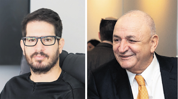 Moshe Hogeg (left) and Yitzhak Tshuva. Photo: Orel Cohen and Eyal Tueg Moshe Hogeg (left) and Yitzhak Tshuva. Photo: Orel Cohen and Eyal Tueg