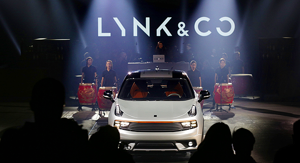 מכונית של יצרנית הרכב הסינית Lynk & Co מכונית של יצרנית הרכב הסינית Lynk & Co