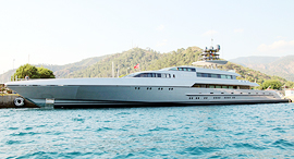 יאכטה של בורג’ס פנאי, צילום: גטי אימג'ס