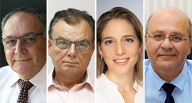 מימין חזי לוי אפרת כהן ציון חגי זאב רוטשטיין ועידת בריאות