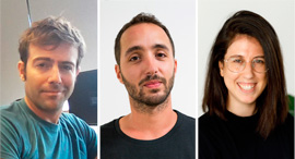 מימין ענבל סיגורה, לידור כהן וסתיו נמירובסקי, צילום: עומר הכהן בתאל רשיד וצילום עצמי