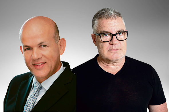 Eli Glickman (left) and Idan Ofer. Photo: Oz Mualem and Sivan Faraj Eli Glickman (left) and Idan Ofer. Photo: Oz Mualem and Sivan Faraj