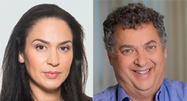 אלן פלד ו יפעת אורון ועידת האמירויות, צילום: Eric Sultan and Vintage Investment Partners, יורם רשף