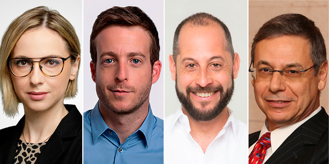 מימין: דני איילון, עומר  זרחיה, אמיר ווייל ומאשה ברקוביץ