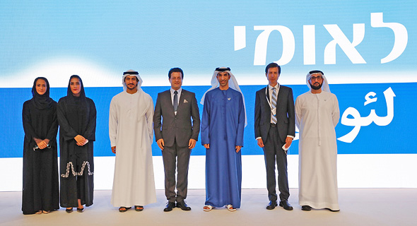 נציגי ממשל מהאיחוד ונציגי בנק לאומי בביקור המשלחת העסקית בדובאי.  פוטנציאל אדיר לעסקים משותפים