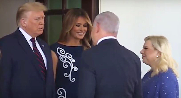 הזוג נתניהו והזוג טראמפ