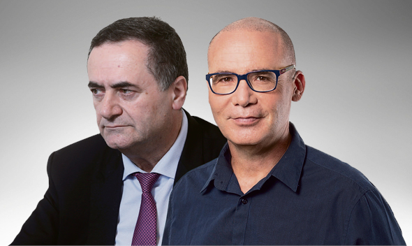 מימין: ד"ר עידו קאליר ושר האוצר ישראל כץ מימין: ד"ר עידו קאליר ושר האוצר ישראל כץ