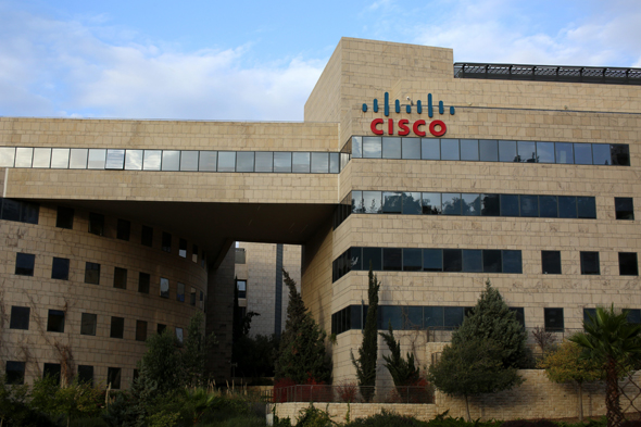 Cisco&#39;s Jerusalem offices. Photo: Amit Shaabi