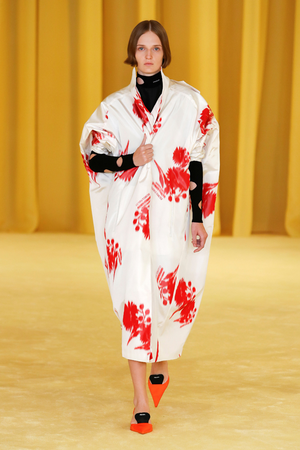 From Prada's fashion show From Prada's fashion show