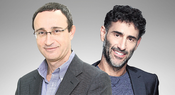 מימין בועז דינטי שותף־מנהל בקרן הצמיחה קומרה קפיטל ודן שמגר שותף במשרד עורכי דין מיתר מימין בועז דינטי שותף־מנהל בקרן הצמיחה קומרה קפיטל ודן שמגר שותף במשרד עורכי דין מיתר
