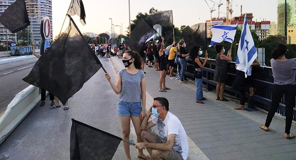 Demonstration at the Halacha Bridge Demonstration at the Halacha Bridge