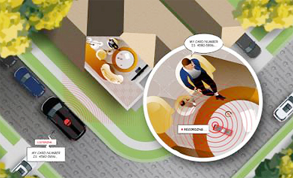 Israeli company GuardiCore revealed that a Comcast remote control was vulnerable to listening. Illustration: GuardiCore Israeli company GuardiCore revealed that a Comcast remote control was vulnerable to listening. Illustration: GuardiCore