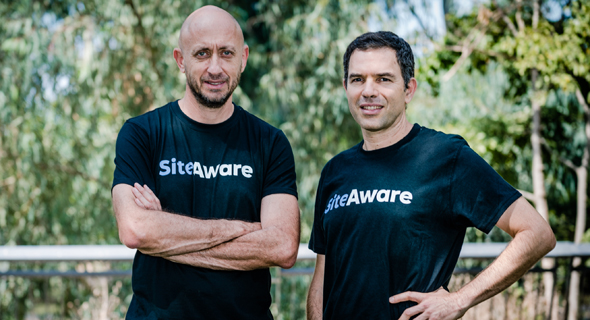 SiteAware co-founders Ori Afek (right) and Zeev Braude. Photo: Nati Gold SiteAware co-founders Ori Afek (right) and Zeev Braude. Photo: Nati Gold