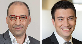 מימין שמואל בן אריה פיוניר ניהול הון ו ערן פלג קלריטי קפיטל השקעות באי-ודאות