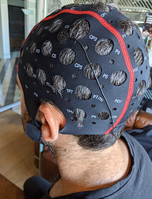The helmet by i-BrainTech. Photo: PR