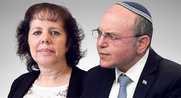 מימין: ראש המל"ל מאיר בן שבת וניצה קסיר, מנהלת מחקר במכון החרדי למחקרי מדיניות מימין: ראש המל"ל מאיר בן שבת וניצה קסיר, מנהלת מחקר במכון החרדי למחקרי מדיניות