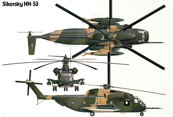 נעים להכיר: CH53 (גרסת החילוץ של חיל האוויר סומנה HH53) נעים להכיר: CH53 (גרסת החילוץ של חיל האוויר סומנה HH53)