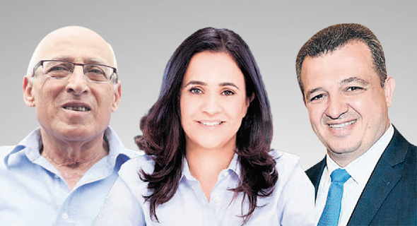 מימין: כרמל שאמה־הכהן, ליאת שוחט ומוטי ששון. ראשי העיר שתומכים בדרך של בני ברק מימין: כרמל שאמה־הכהן, ליאת שוחט ומוטי ששון. ראשי העיר שתומכים בדרך של בני ברק