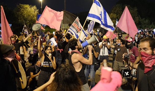 הפגנה בבלפור הפגנה בבלפור