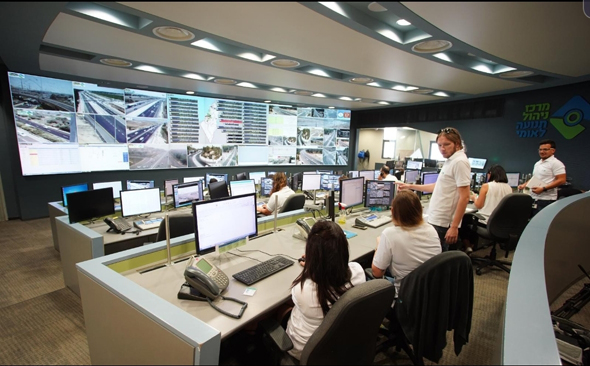 מרכז ניהול התנועה של נתיבי ישראל מרכז ניהול התנועה של נתיבי ישראל