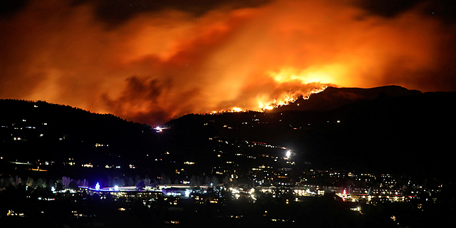 השריפה בקולורדו, צילום: רויטרס