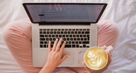 לפטופ לעבודה מהבית, צילום: Unsplash