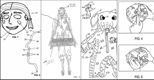 Pantents 1-5. Photo: U.S Patent office files (public domain) Pantents 1-5. Photo: U.S Patent office files (public domain)