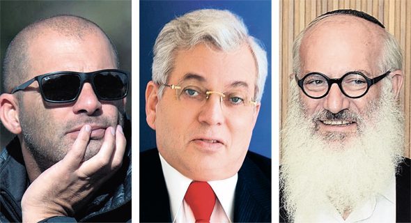 מימין: אדוארדו אלשטיין, אהרון פרנקל וצחי נחמיאס מימין: אדוארדו אלשטיין, אהרון פרנקל וצחי נחמיאס