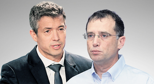 מימין מנכ”ל בזק בינלאומי רן גוראון ושר התקשורת יועז הנדל מימין מנכ”ל בזק בינלאומי רן גוראון ושר התקשורת יועז הנדל