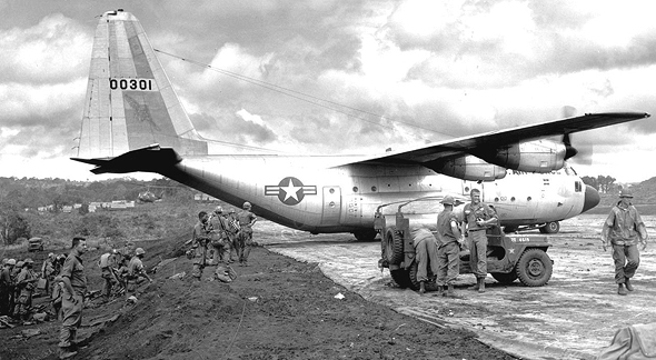 מטוס הרקולס בזירת וייטנאם