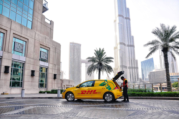 רכב של DHL באיחוד האמירויות רכב של DHL באיחוד האמירויות
