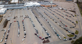 פוטו תורים 2020 קורונה מכוניות מישיגן, צילום: AP