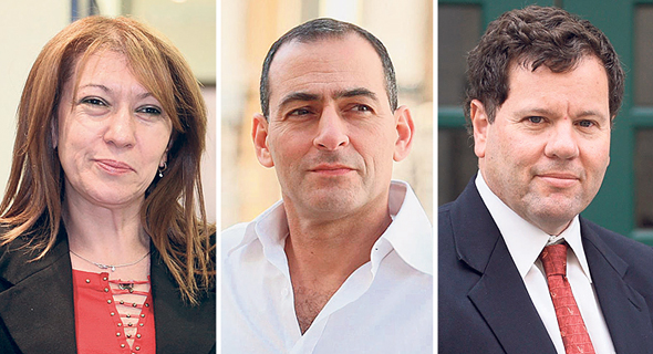 מימין אילן כהן, דוד דה פריס וסבטלנה שטדלר מימין אילן כהן, דוד דה פריס וסבטלנה שטדלר