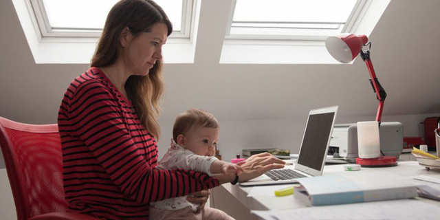 Working from home disrupted work-life balance. Photo: Getty Images
